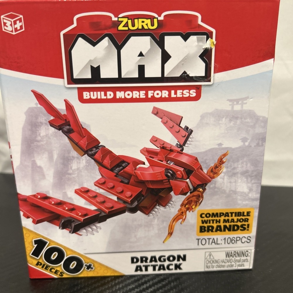 Zuru Max Build More For Less - Dragon Attack - 100+ Pieces